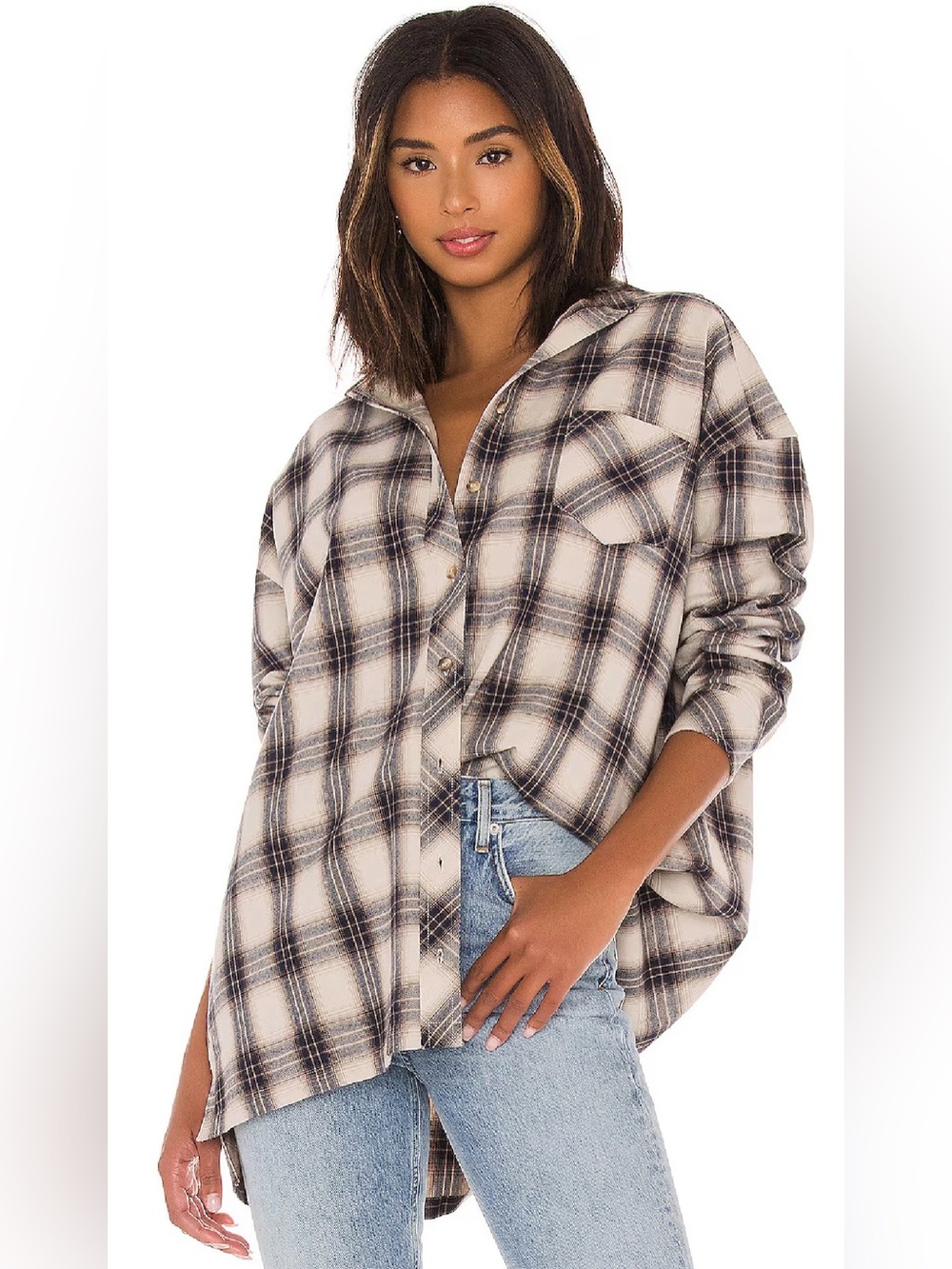 Lovers + Friends GELA OVERSIZED TOP